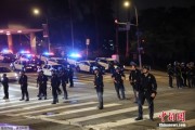 安庆约200名海军陆战队士兵进驻洛杉矶 开始执行警戒守卫任务